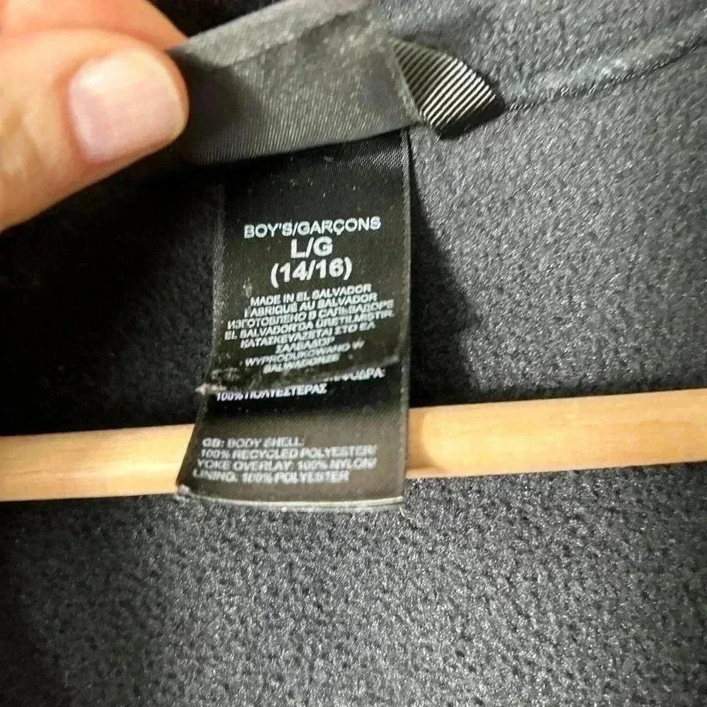 The North Face Fleece Youth Large Black - Picture 4 of 9